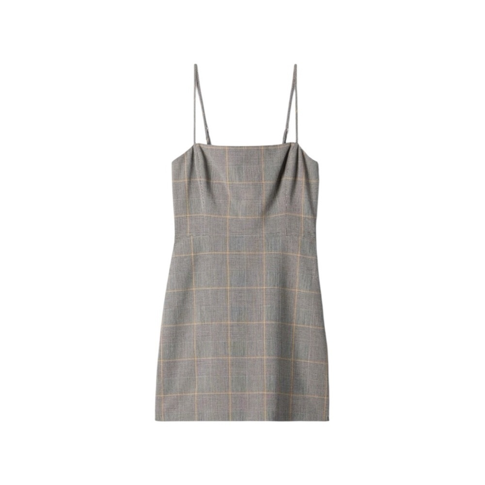NWT ARITZIA Wilfred New Classic Plaid Mini Dress Sz 6